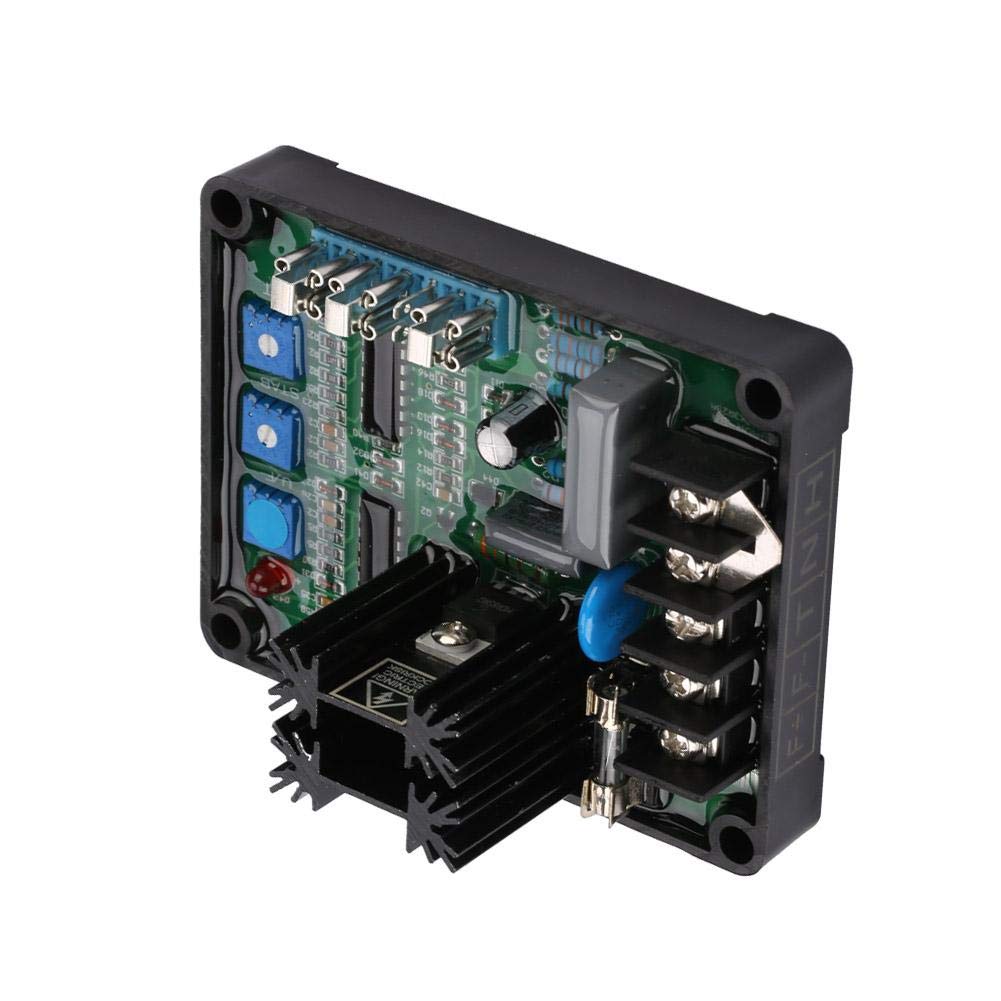 Regolatore di tensione del generatore GAVR-8A, regolatore di tensione automatico del generatore universale AVR con protezione di sotto frequenza;Rampa di tensione Soft Start
