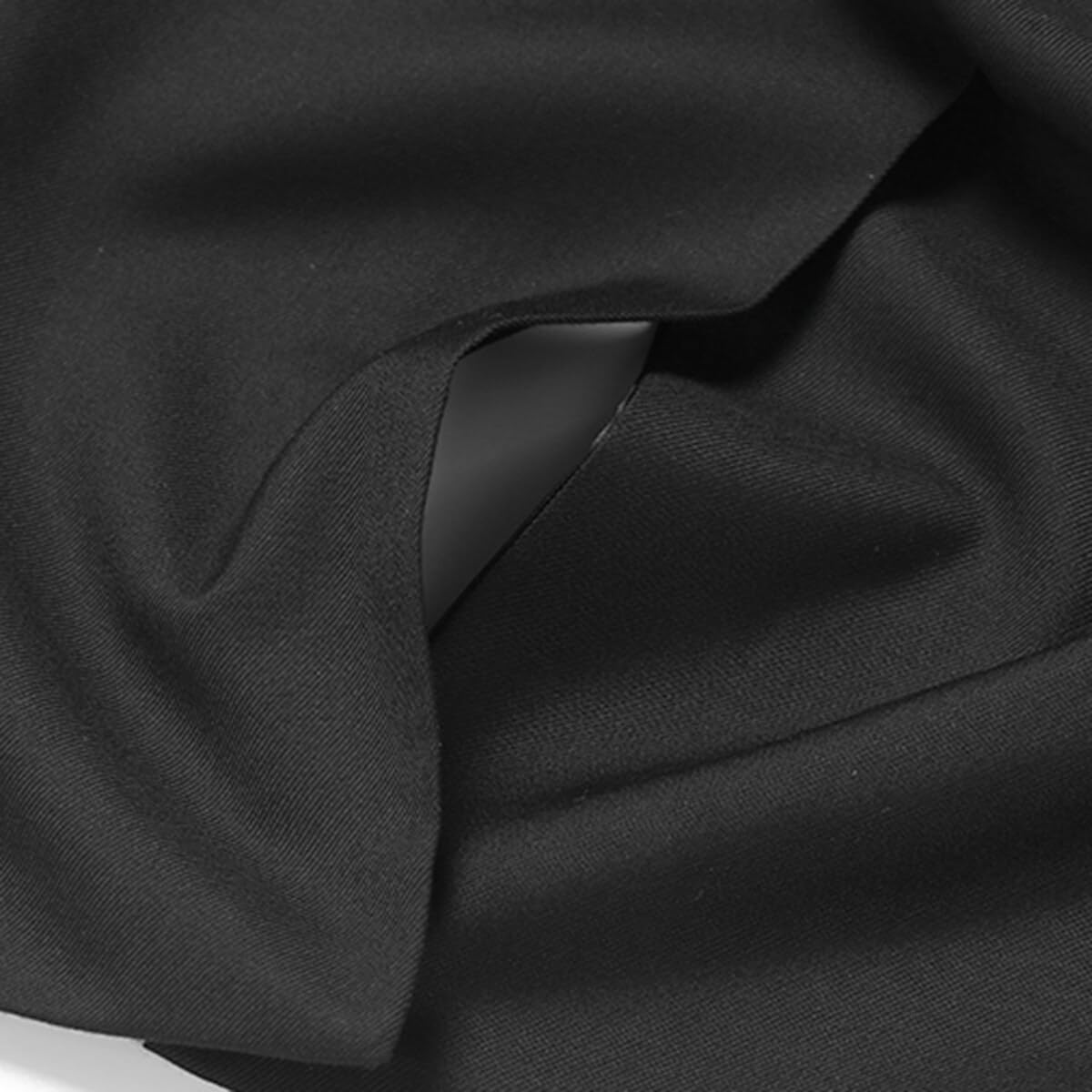 Allthemen Blazer da Uomo con Spacco Posteriore a Un Bottone Tinta Unita Jacket da Abito d'Affari Business