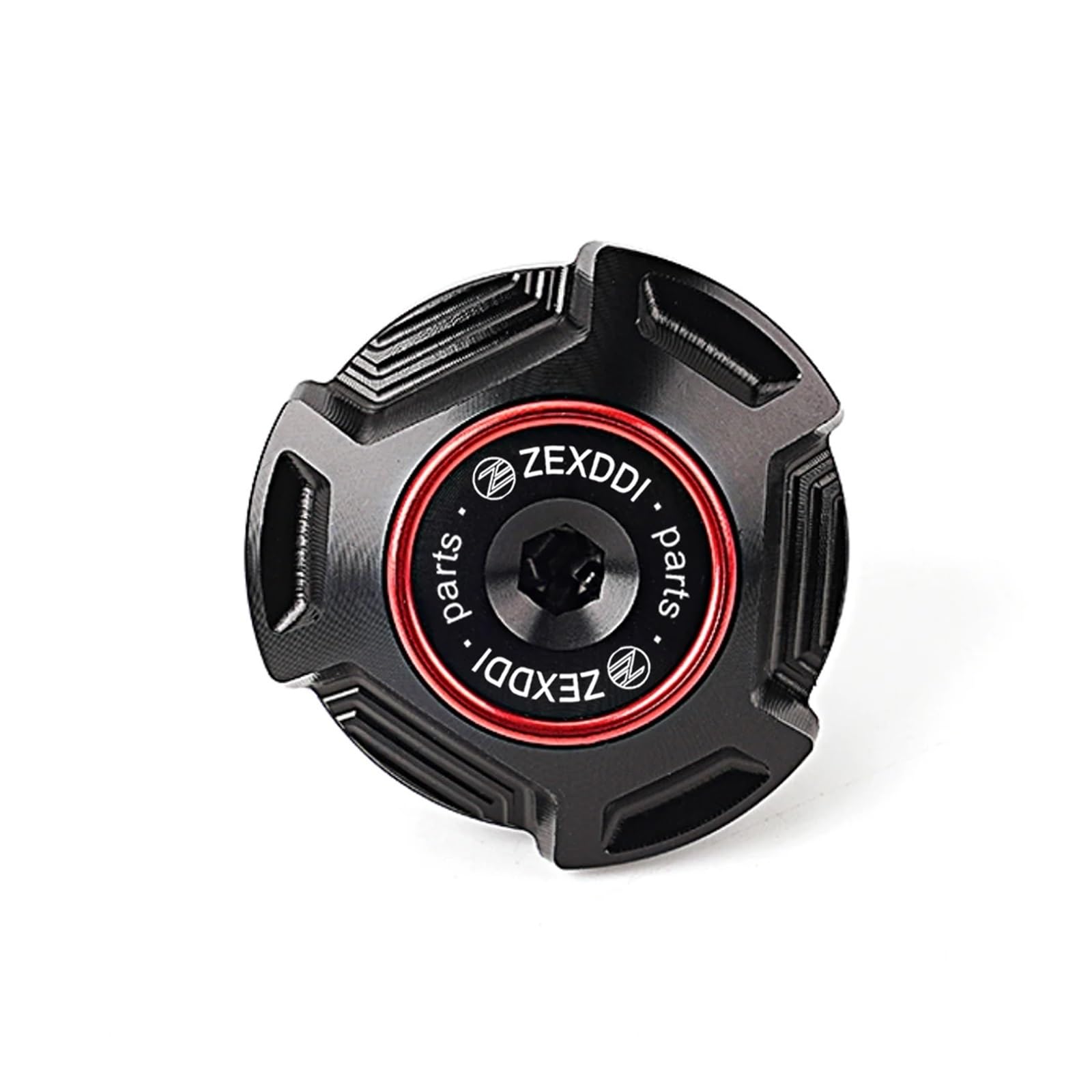 ZEXDDI Red Aluminum Oil Filler Cap For Triumph Tiger, Trident, Speed Triple - M20 X 2.5 Thread
