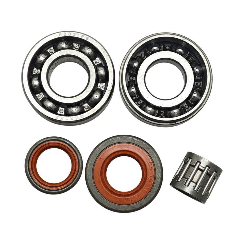 Kit de retenes Aceite for cojinetes cigüeñal Compatible con motosierras MS361 MS 361 2 Tiempos. Piezas Repuesto: 9503-003-4266 9503-003-0354