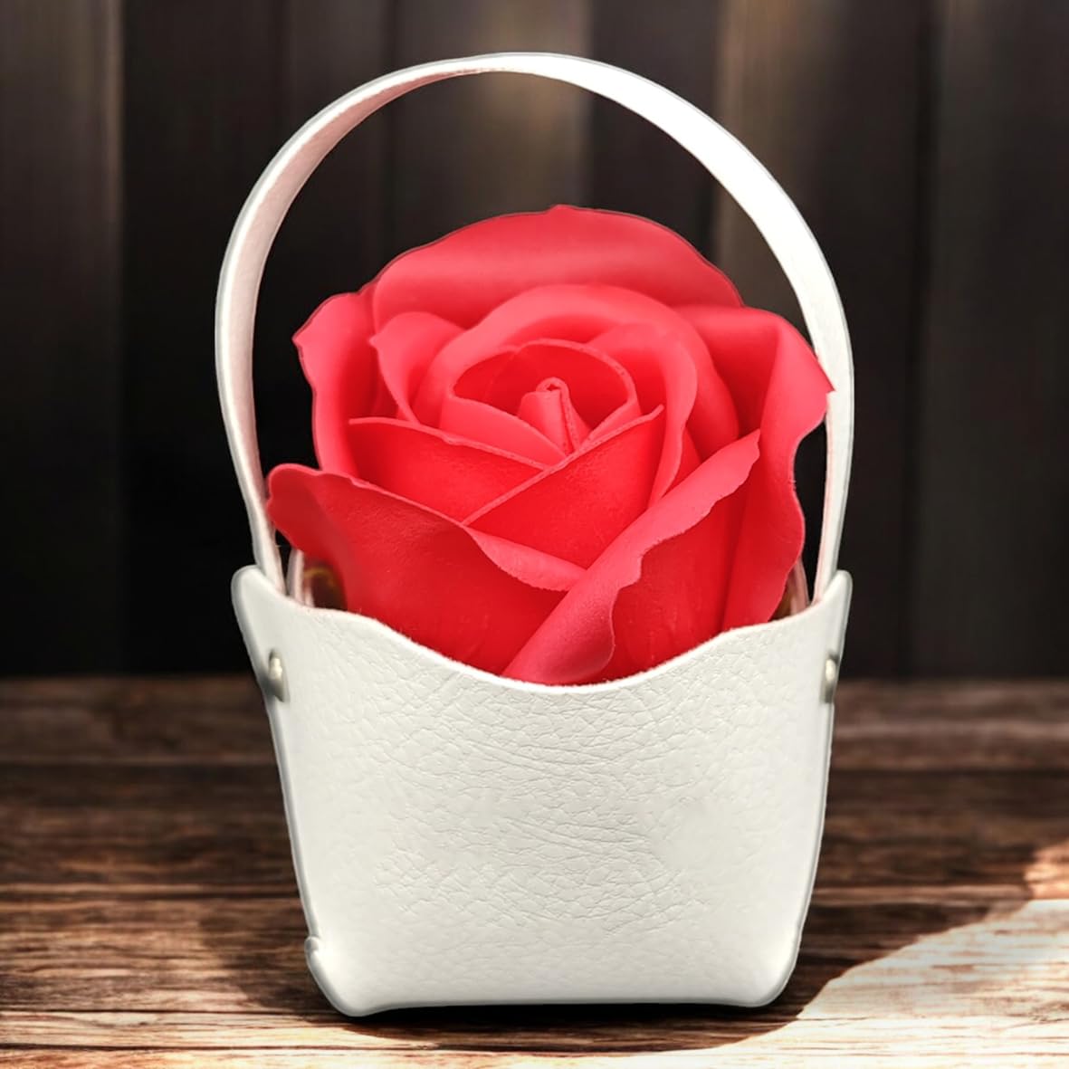 Set 12 Segnaposto Cuore Personalizzabile - Rose Di Sapone Profumate Per Matrimoni, Battesimi, Compleanni