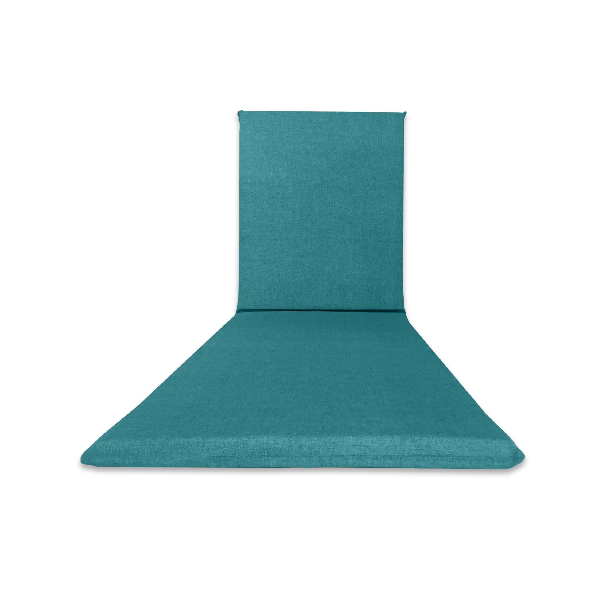 Il Tuo Artigiano Design Cushion for Sun Lounger Solid Colour 190 x 60 x 4.5 cm (Petroleum)
