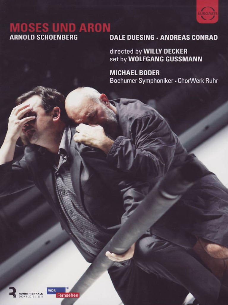 DVD Moses und Aron de Arnold Schönberg opera importada de Reino Unido