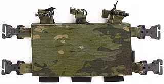 EMERSONGEAR Tactical Triple Mag Pouch,Placard 5.56 Magazine Panel,Magazine Pouch with Hook Backing,Tactical Vest Chest Rig Bag - EMERSONGEAR