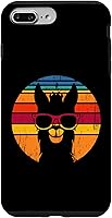Vista 12 de iPhone 12/12 Pro Vintage Llama Divertido disfraz de alpaca, funda de llama para amantes de las llamas