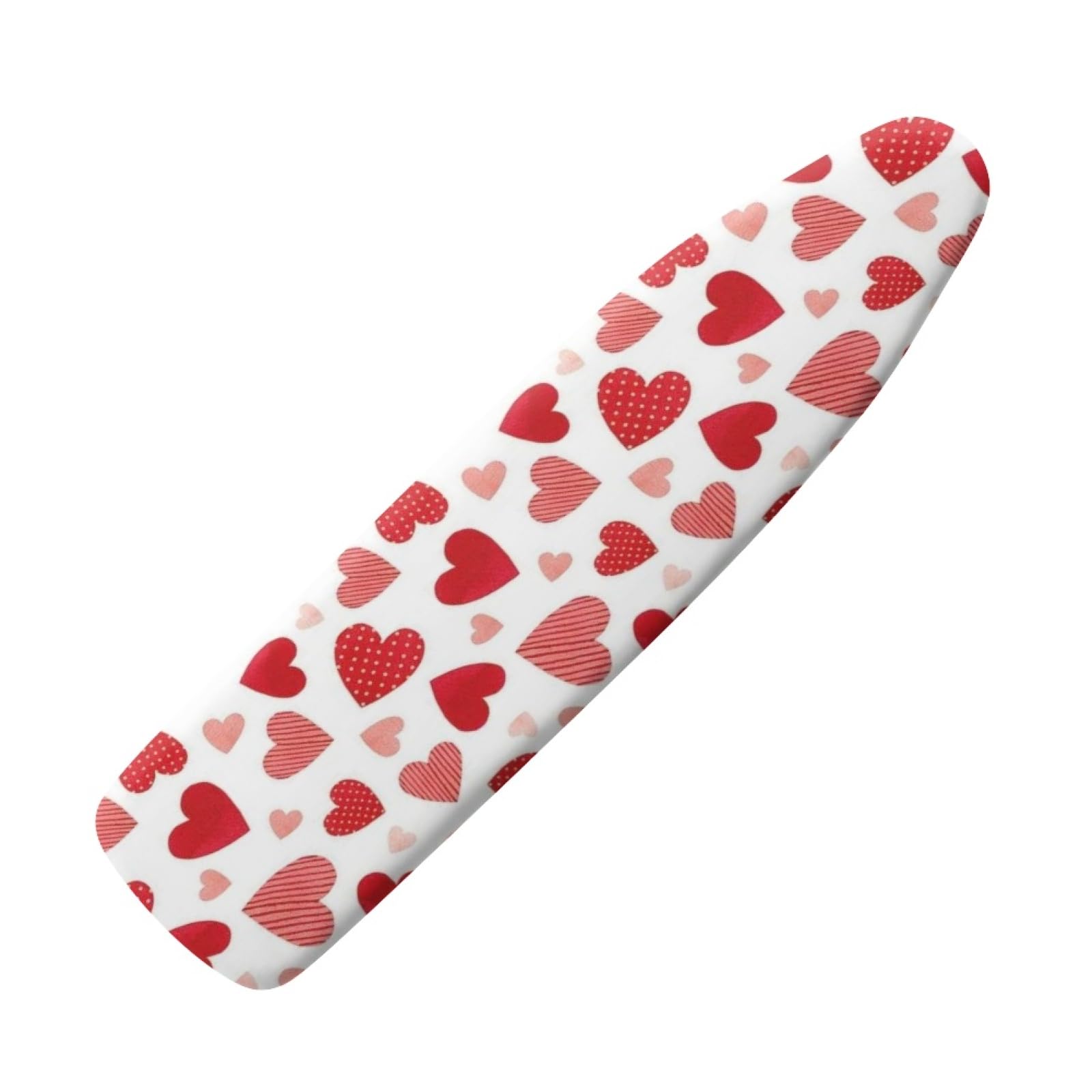 Wanyint Pink Lover Heart Print Ironing Board Cover Wide Extra Thick Covers with Elastic Edge Easy Fit Pad-Ironing Board Cover Travel Accessories