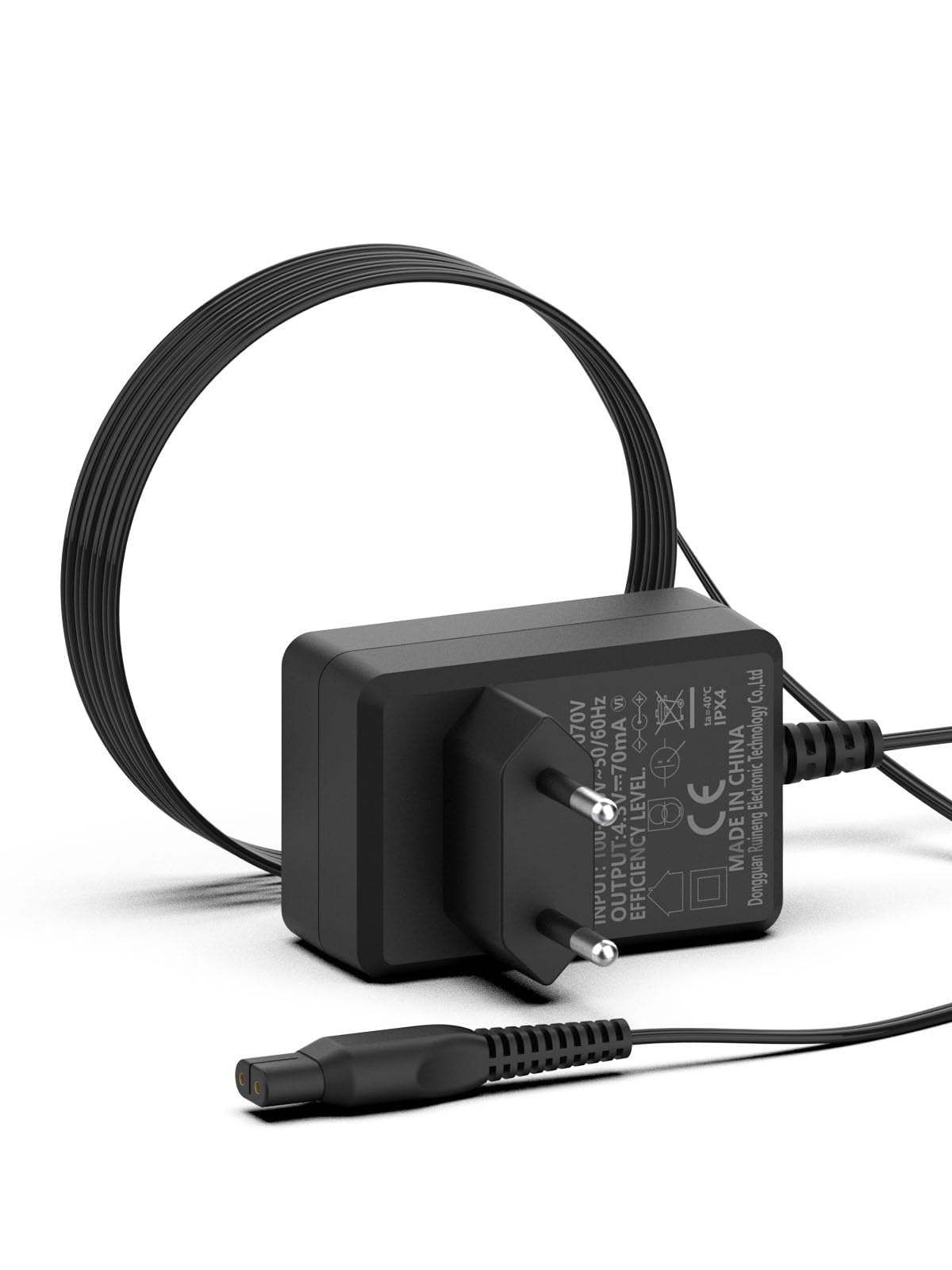 Cargador de afeitadora Philips de 0.3 W 4.3 V para afeitadoras Philips Norelco One Blade QP2520 QP2620 MG3730 MG3720 MG5720 MG5730 BT3208 A00390 Philips OneBlade cable de carga C0051