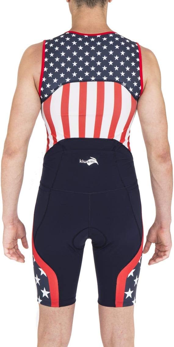 Kiwami Rio LD Nation USA Men's Trisuit - Tri Suits - Triathlon - Trisuit Triathlon Mens