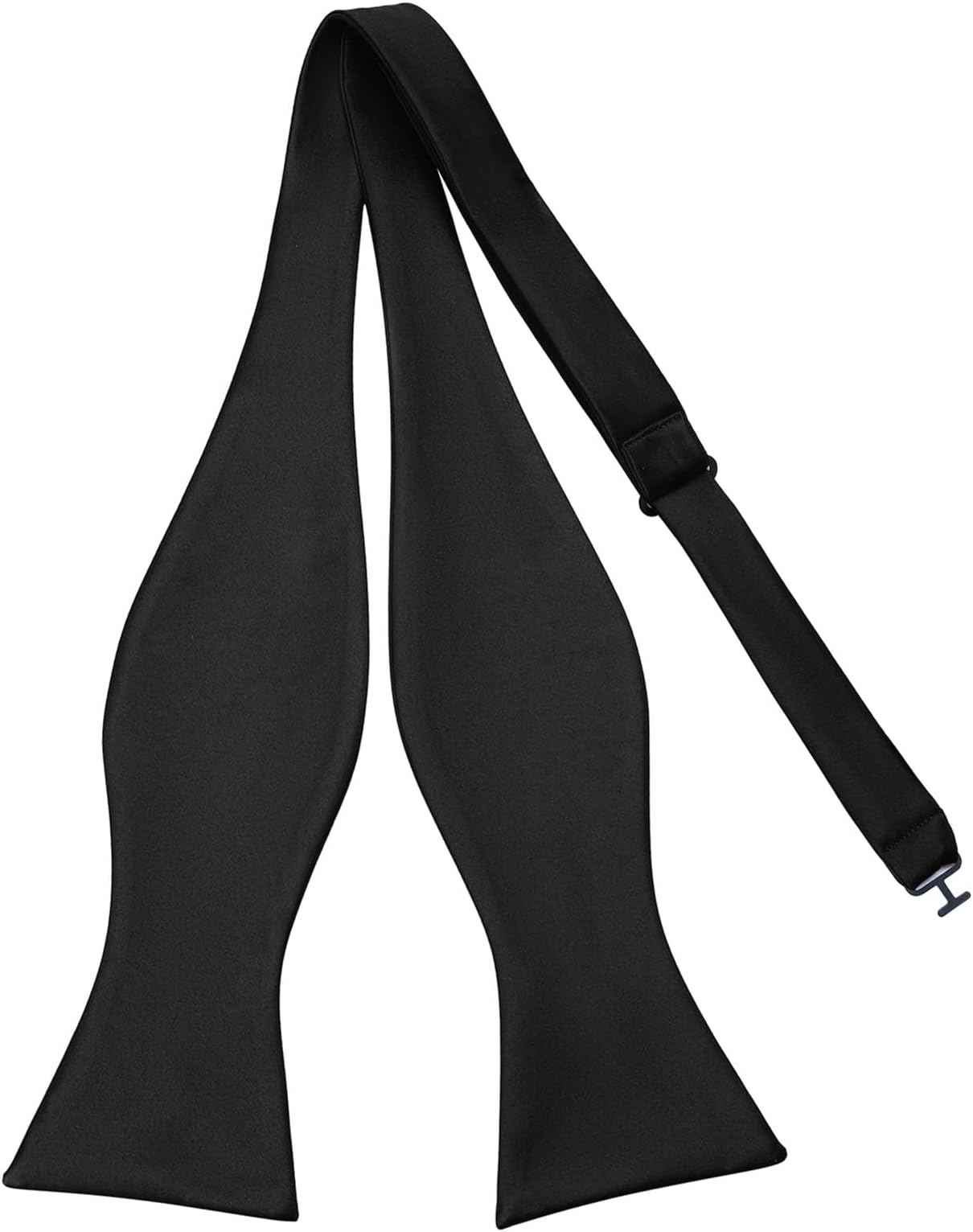 Mens Solid Bowtie Woven Self Tie Bow Ties Tuxedo & Wedding Bowties