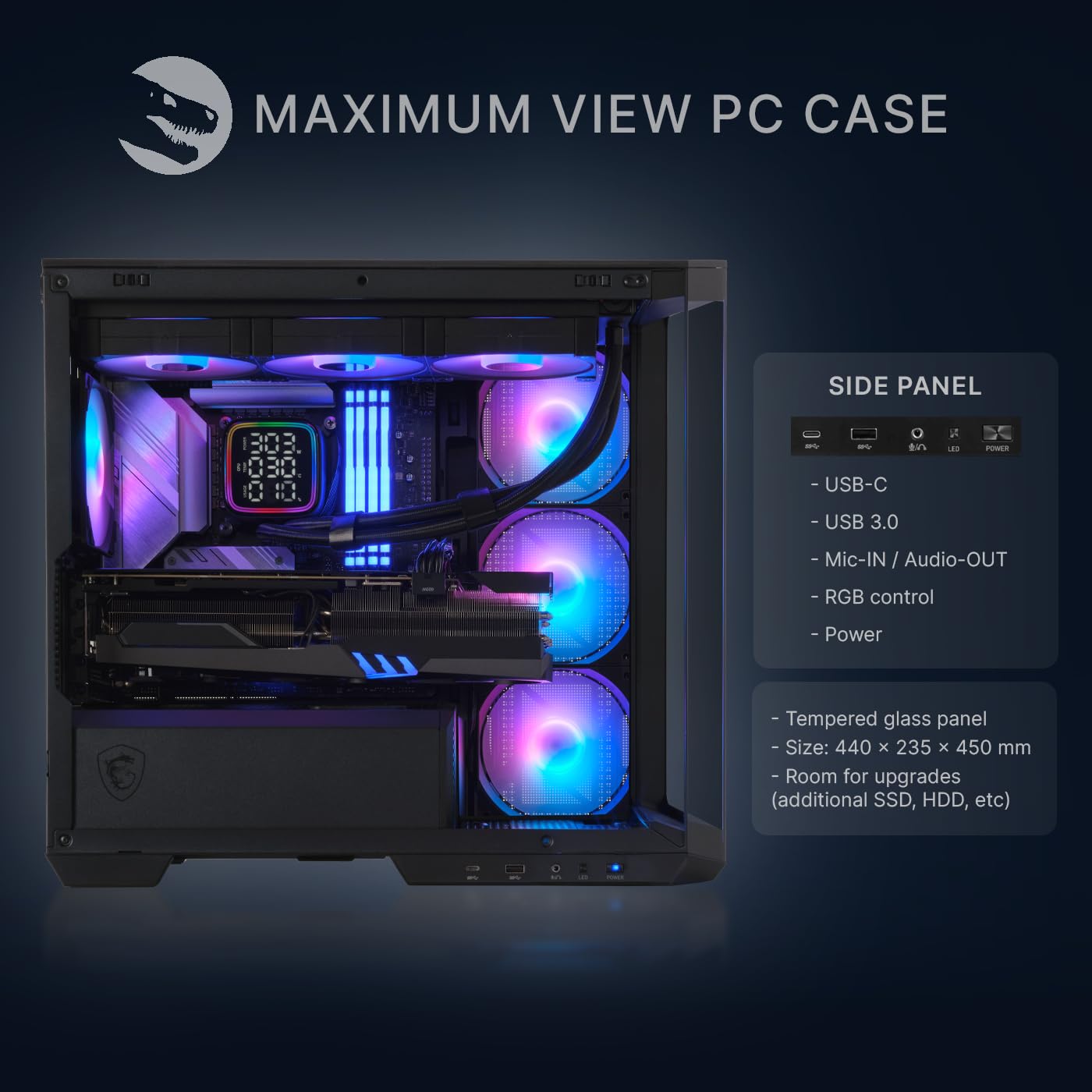 Sedatech PC Gaming • i7-14700KF • RTX5080 • 32Gb DDR5 • 2Tb SSD M.2 • Win 11