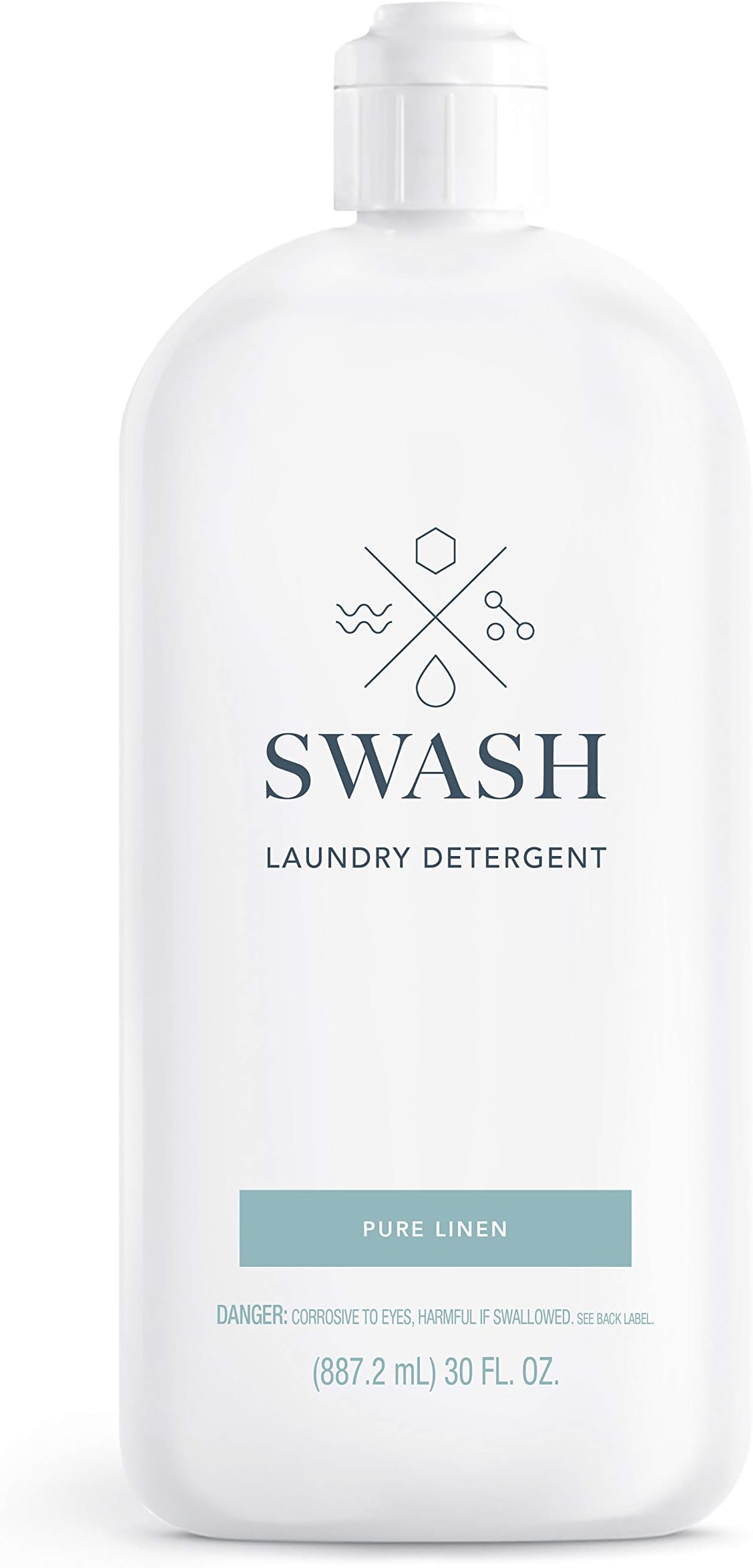 SWASH SWHLDLFL2 Liquid Laundry Detergent, Pure Linen, 83 Loads, 30 fl. Oz