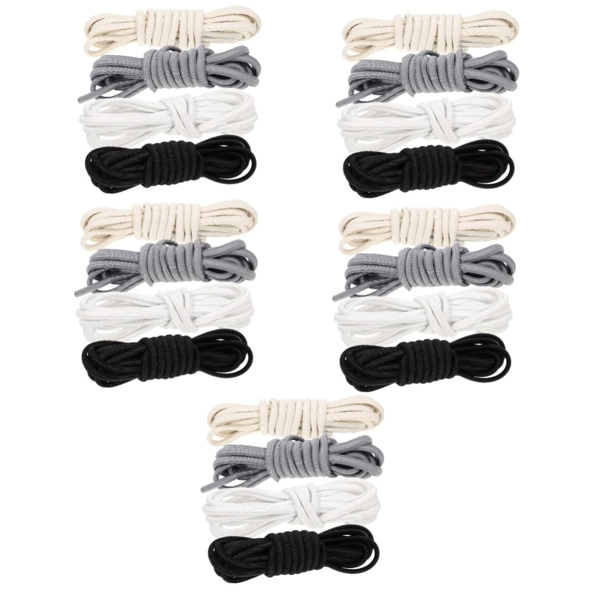LIFKOME 20paia Stringhe Elastiche Per Scarpe Regolabili Per Sneakers e Scarpe Facili Usare e Adatte Per e Adulti