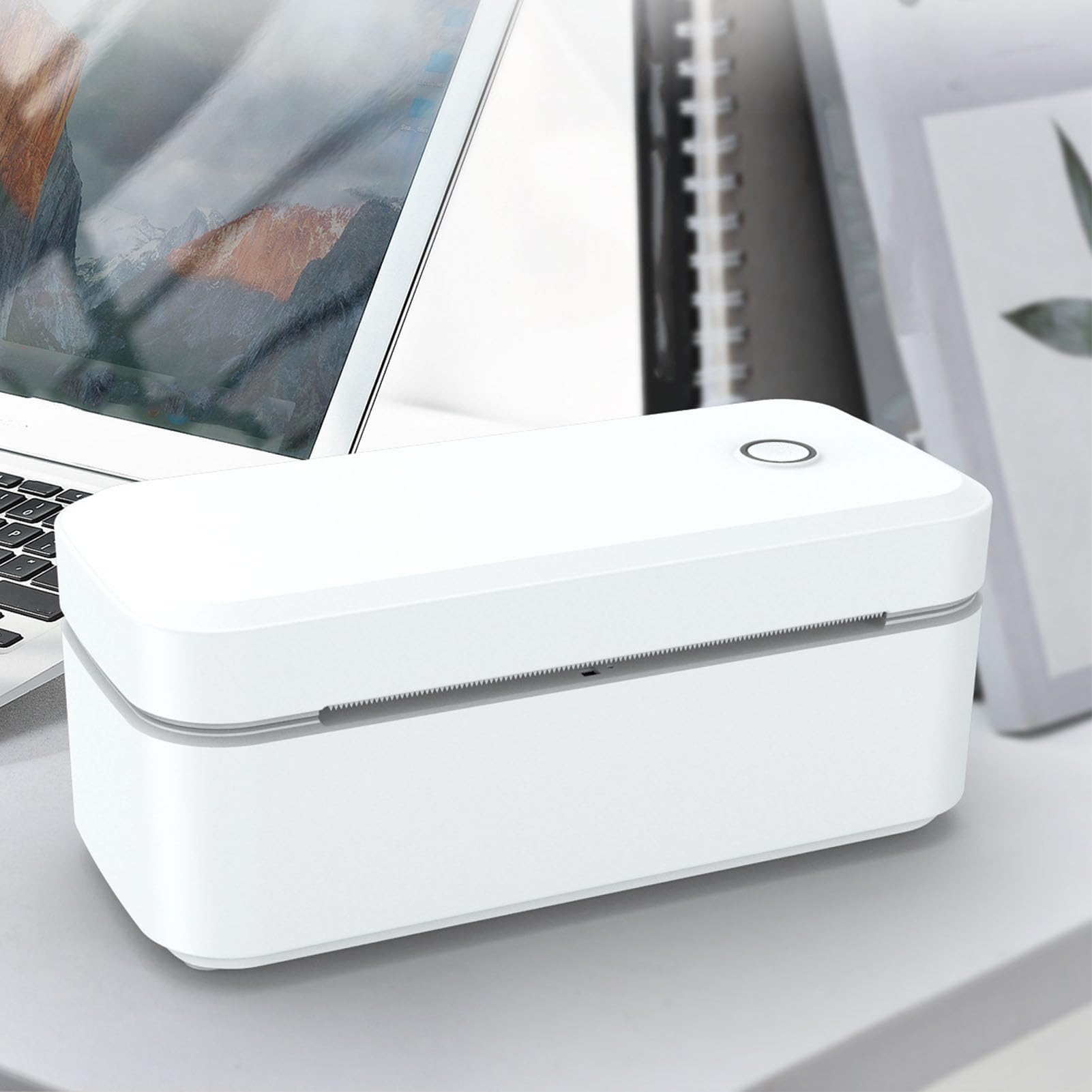 Garosa 4x6 -Etikettdrucker -Versandetikett Drucker USB -kompatibel mit Mobiler PC für OS X Chrome OS mit 200 DPI 150 Mm S -Geschwindigkeit (EU-Stecker)