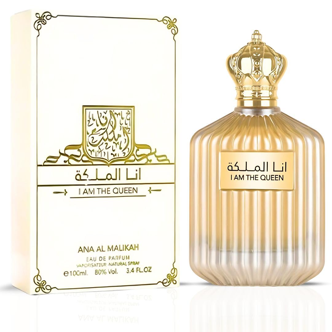 Ard al Zaafaran I Am the Queen Eau De Parfum Spray 100ml (3.4 oz) | Sweet & Romantic Blend of Cherry, Florals & Soft Musk