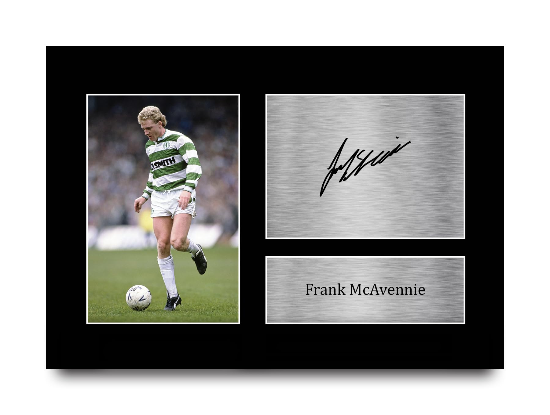 Foto Con Autografo Stampato Di Frank McAvennie, Formato A4, Senza Cornice, Per Tifosi Del Celtic, Regalo Da Collezione