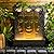 Tankana Zen Buddha Outdoor Fountain - Large Indoor Water Fountains Waterfall with Planting Groove Wall Water Feature for Garden Patio Backyard Deck Lawn Home Decor, 45 inchesTall, Gold