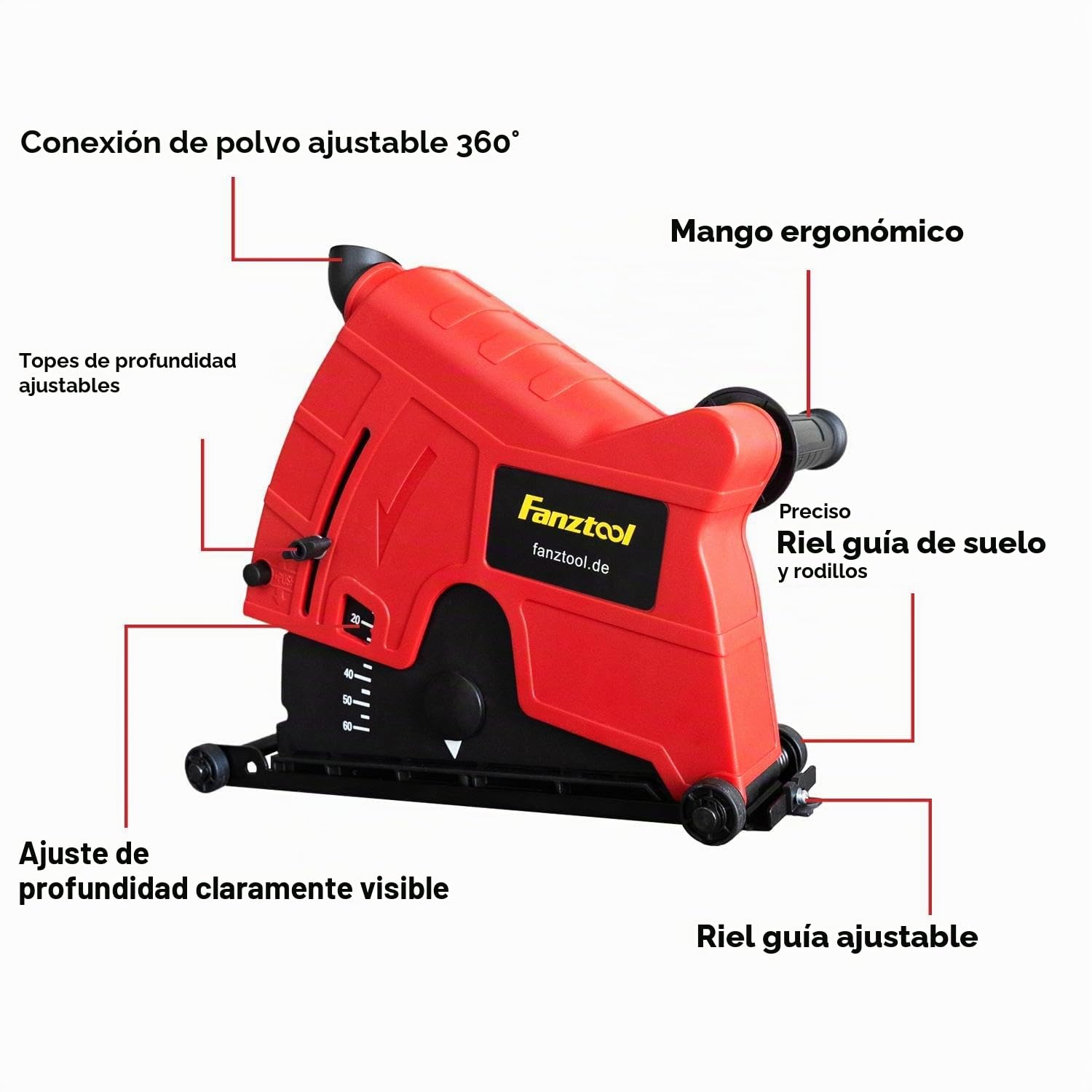 Fanztool FZ-230 Universal Suction 230 mm Cutting Discs for Angle Grinders