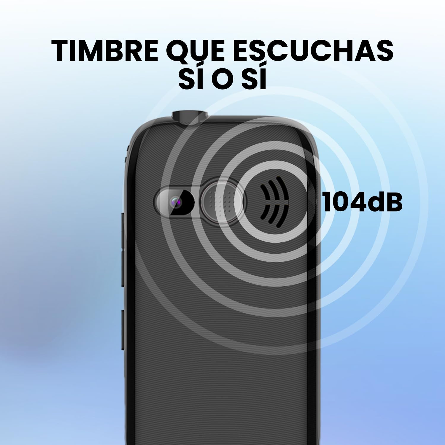 SPC Fortune 2 MAX - Teléfono móvil para Mayores, 4G y Base de Carga | Pantalla 2,4" antirrayaduras, Teclas Grandes, Timbre 104dB, Botón SOS, ICE y Configuración Remota