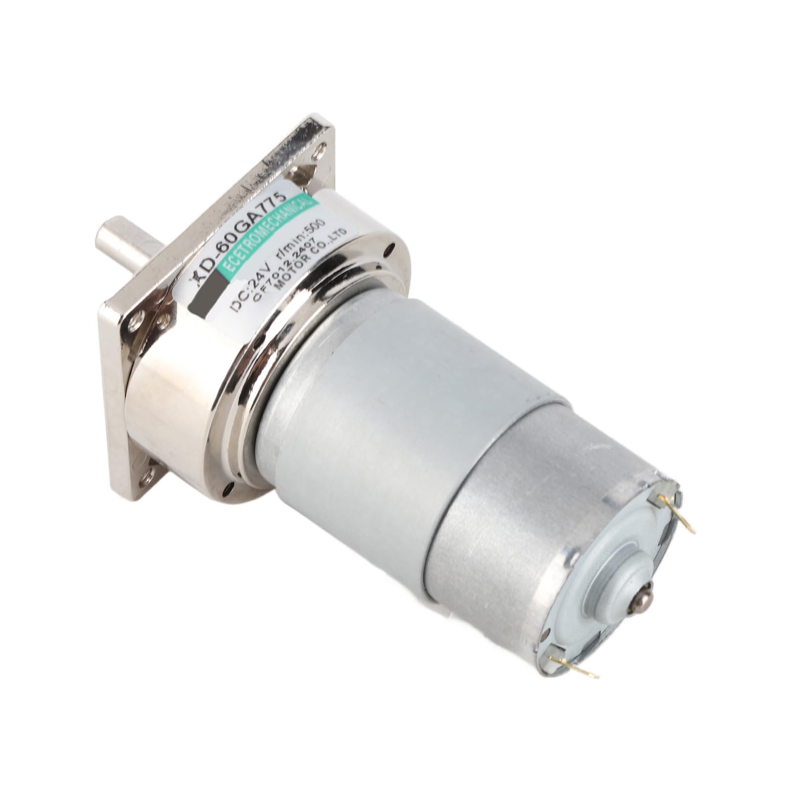 DC12V / 24V 35W Mini DC Motoriduttore a velocità regolabile in metallo Grande coppia motore CW/CCW(24V 500rpm)