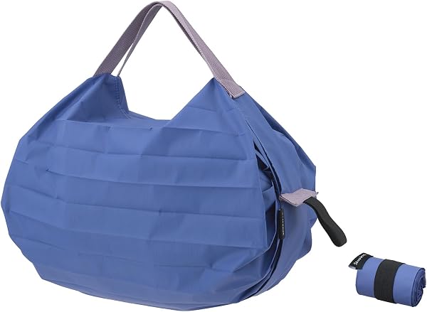 マーナ (marna) Shupatto コンパクトバッグ S (7.5L / フォギーレイク) シュパット エコバッグ 折りたたみ 買い物袋 (コンパクト/丈夫) S514DB - 1