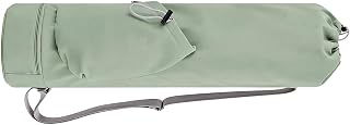 Yoga Mat Bag, Lightweight Waterproof Workout Equipment Carrier, 20x75cm | Gym Bag With Water Bottle Pocket, Adjustable Shoulder Strap, Spacious Compartment, for Women Men Fitness Hiking Beach Studio