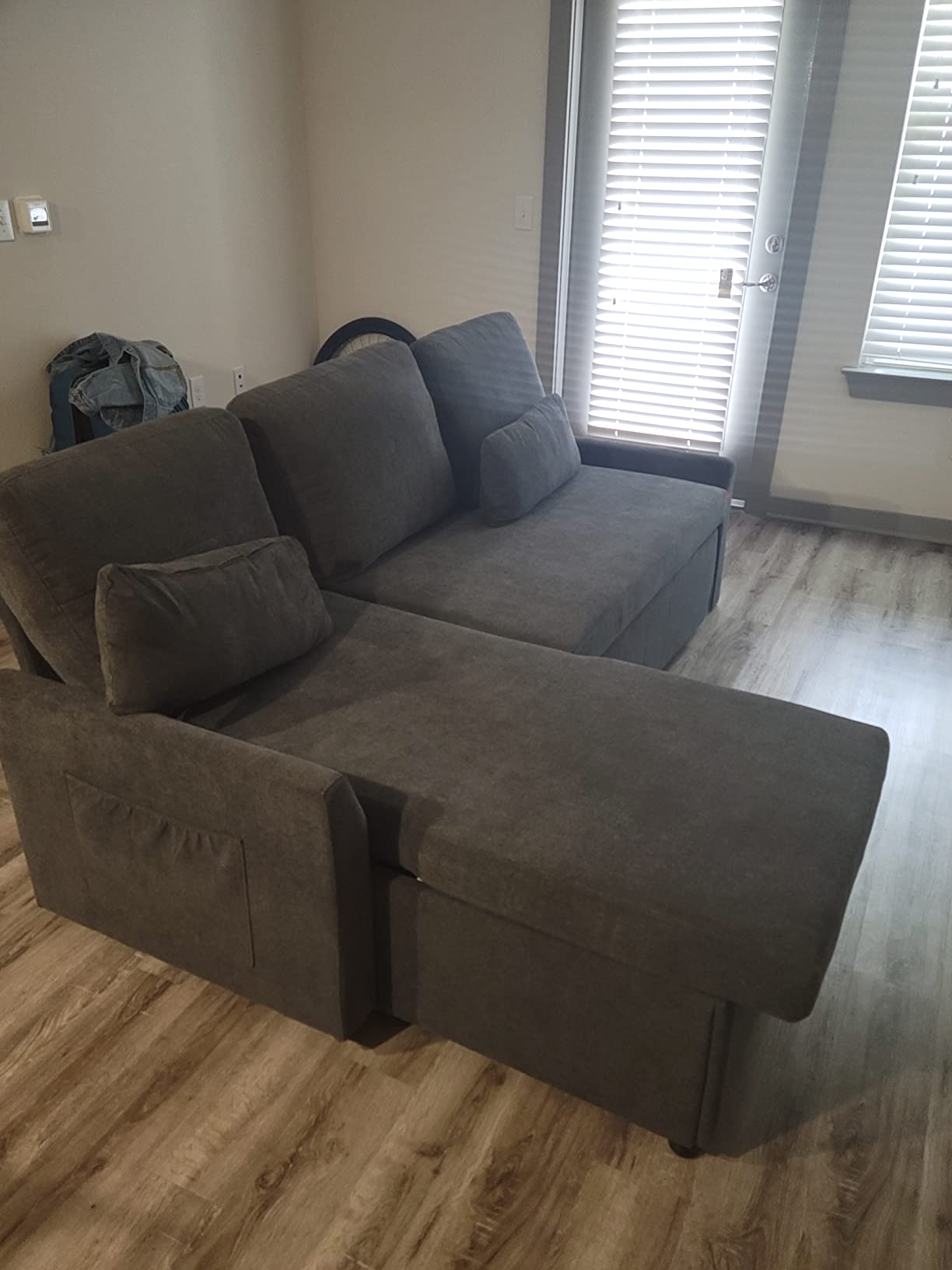 $16/mo - Finance Papajet Sofa Bed, 2 in 1 Sofa Sleeper with Storage