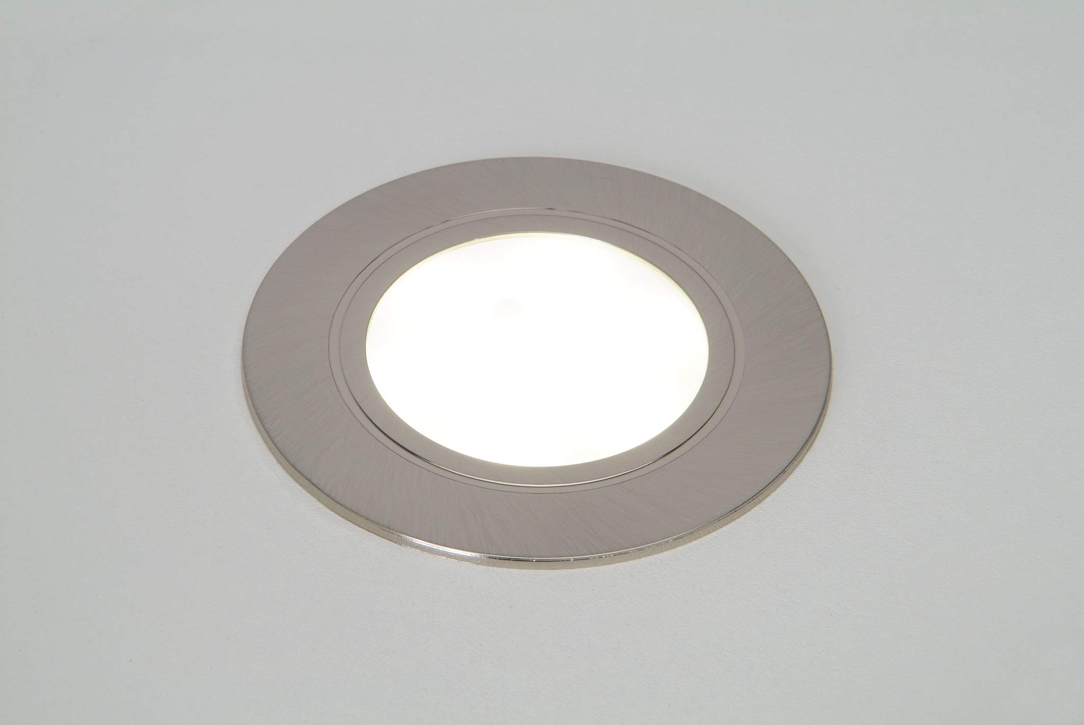 Lighting Locations LED Mains Voltage Light Kitchen Under Cabinet Cupboard Recess 240V NO Driver (Warm White (3000K))