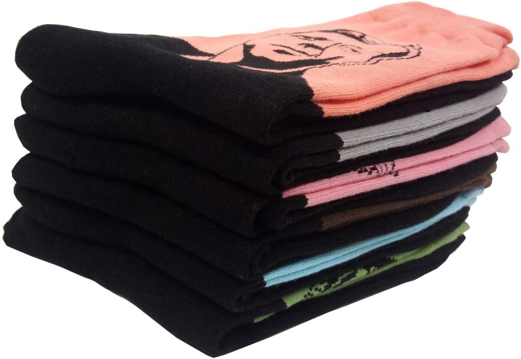 HSELL Funny Mens Novelty Presidents/Big Guy Dress Socks Funky Patterned Cotton Fun Crew Socks - Image 5