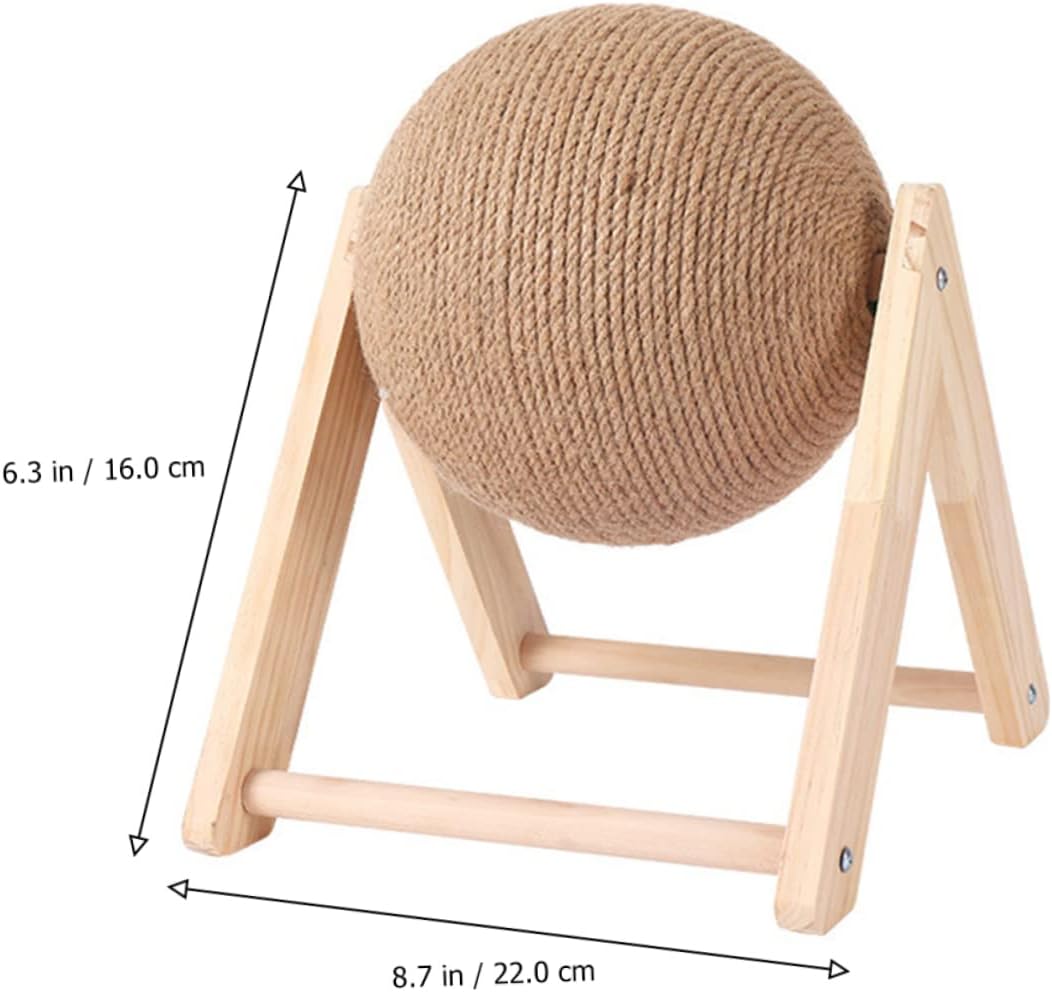 Pet Cat Scratcher Shaped Scratching for Indoor Cats Keeps Furniture for Happy Playtime