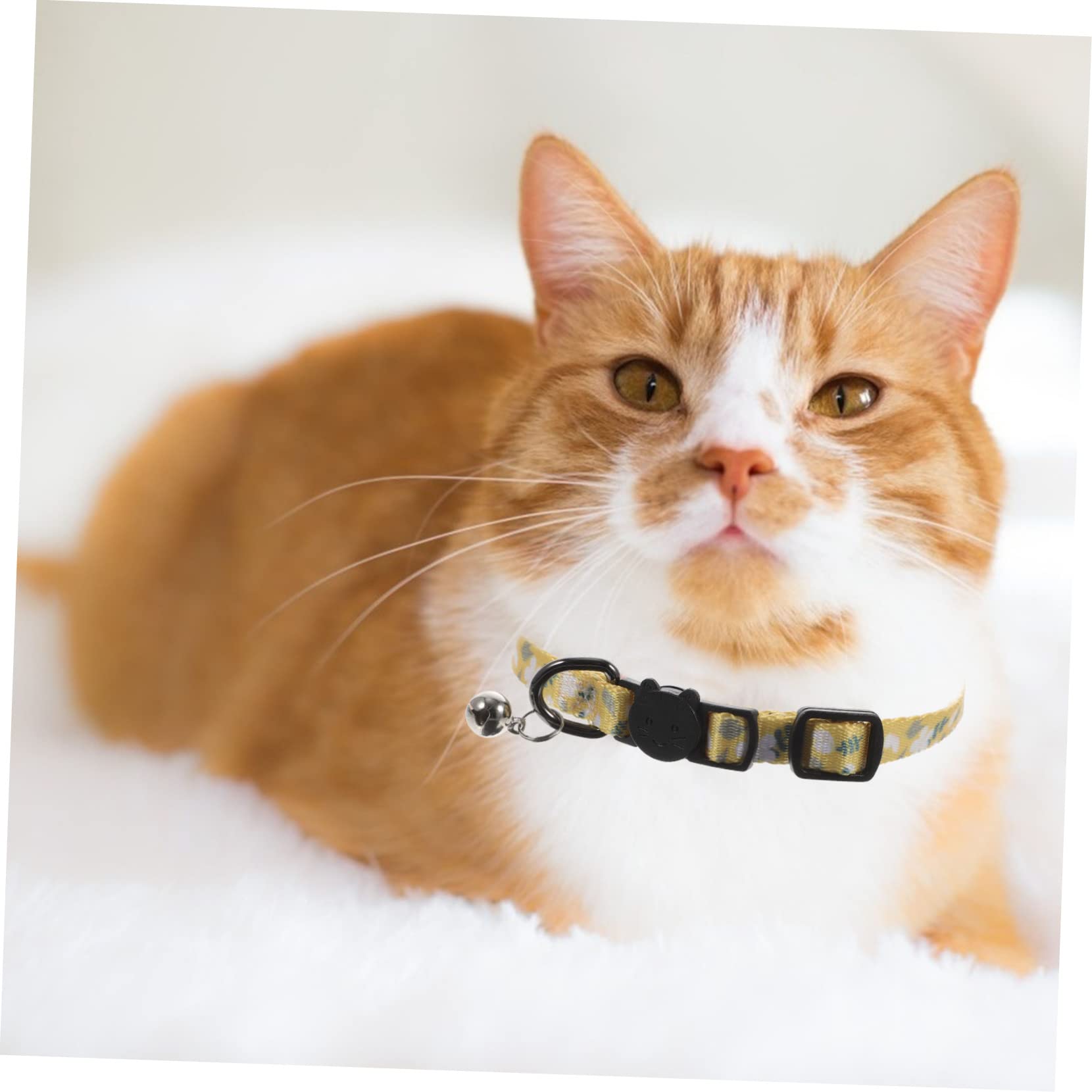 Mipcase 10stücke Katzenhalsband Mit Glocke Niedliches Druckdesign Verstellbar Und Ausbruchsicher Für Kleine Hunde Und Katzen Atmungsaktiv Gemütlich Und Leicht Für Verschiedene Anlässe