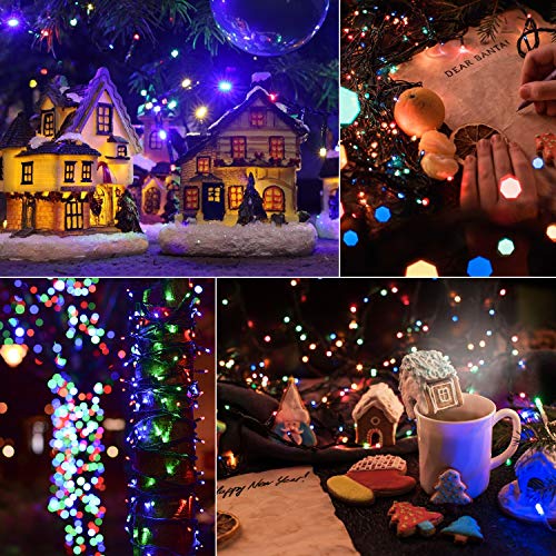 image for Brightown Christmas String Lights - 98FT 300 LED Twinkle Fairy Lights 