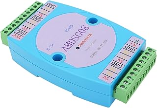 Temperature Data Acquisition Module, Easy Installation, AntiInterference, Wide Compatibility RS485 Data Acquisition Module, DC7â€‘25V for Computer Room