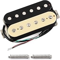Vista 10 de FLEOR Pastillas de guitarra eléctrica Humbucker Puente Alnico 5 negras