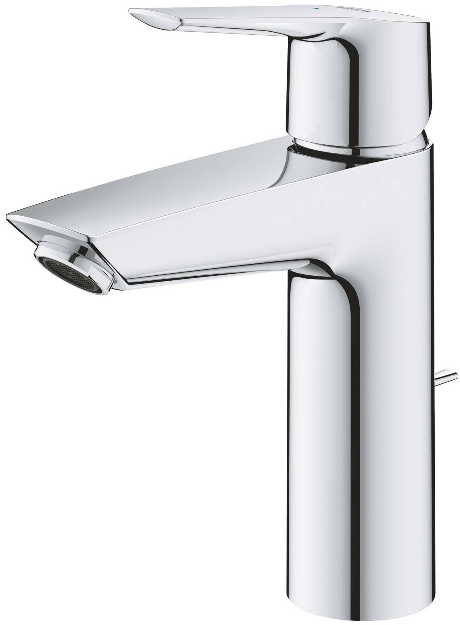 GROHE QUICKFIX Start 23552002 bateria umywalkowa jednouchwytowa (oszczędność wody, rozmiar M, w zestawie narzędzie montażowe 3 w 1, szybkie mocowanie), chrom,