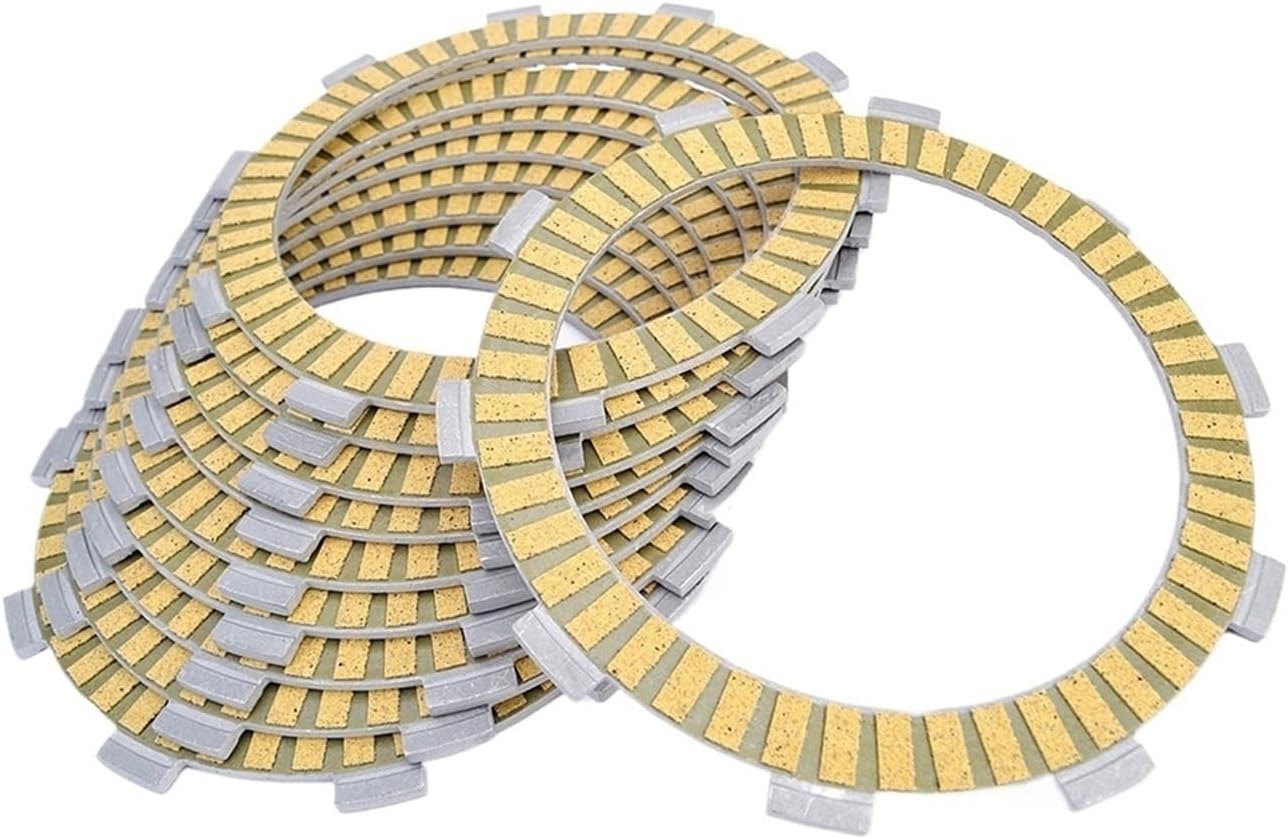 Motorcycle Friction Clutch Disc Plates For GSF1200 1996-2005 GSF1200S 1996-2006 21441-31E00 21441-31E60 21441-31E70