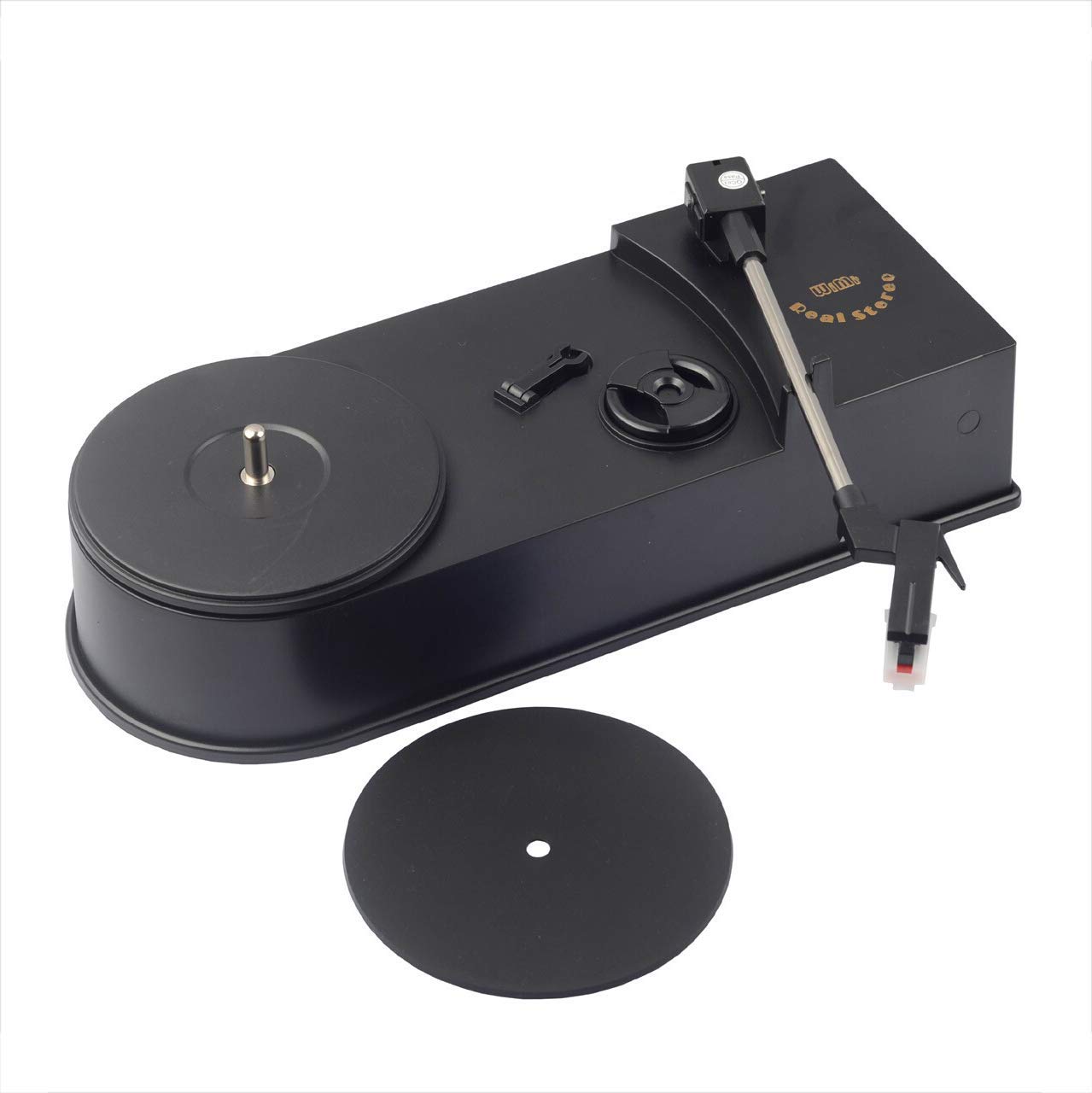 Giradischi Bluetooth con controllo a doppia velocità per riproduzione in vinile
