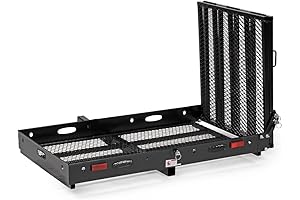 Titan Ramps Hitch-Mounted Wheelchair Carrier: Your Ultimate Mobility Solution!