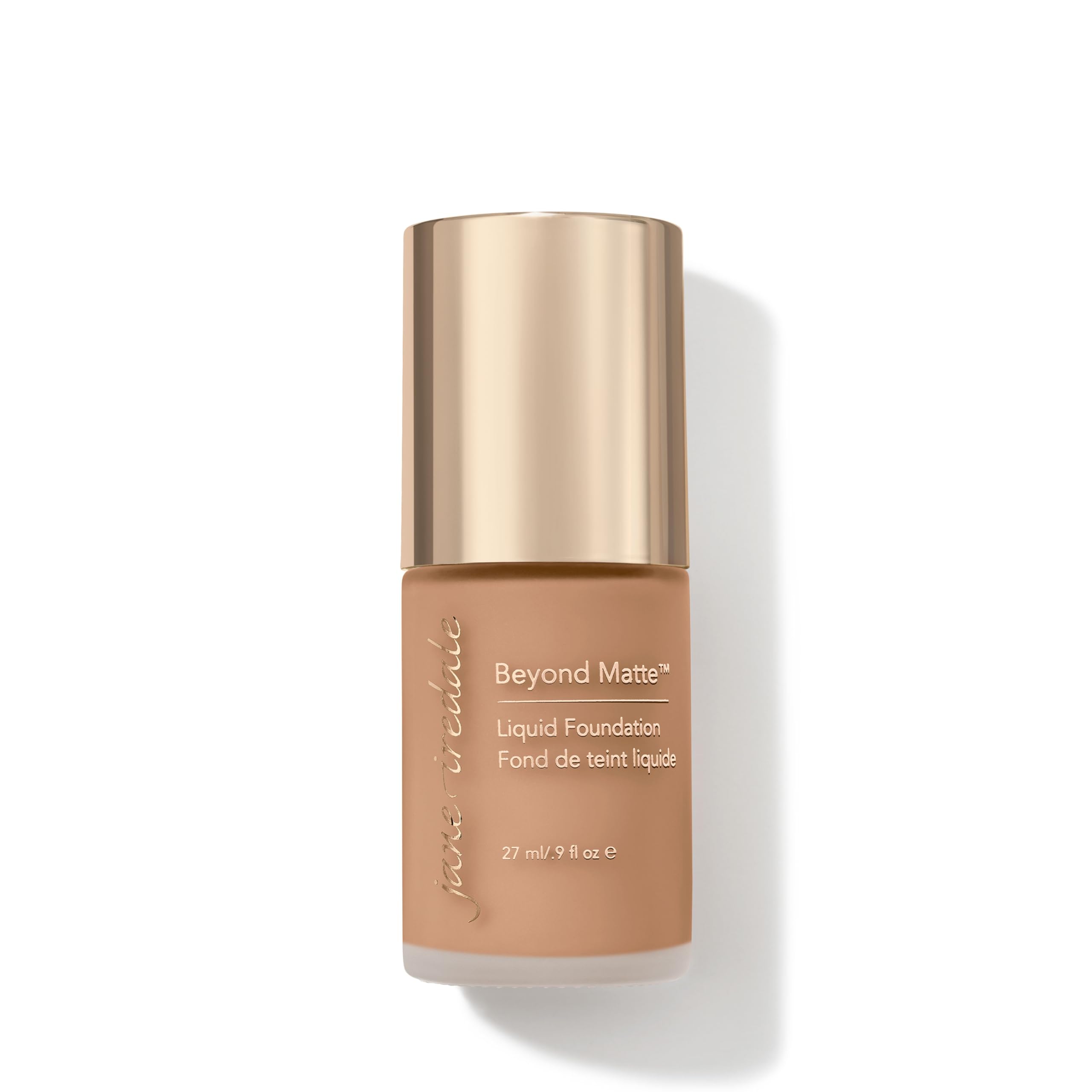 Jane Iredale Beyond Matte 3-in-1 Liquid Foundation, Long-wear, Buildable Coverage, Vegan, Clean