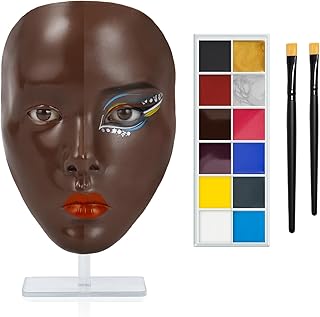 Hongmed Cara de práctica de maquillaje, tabla...