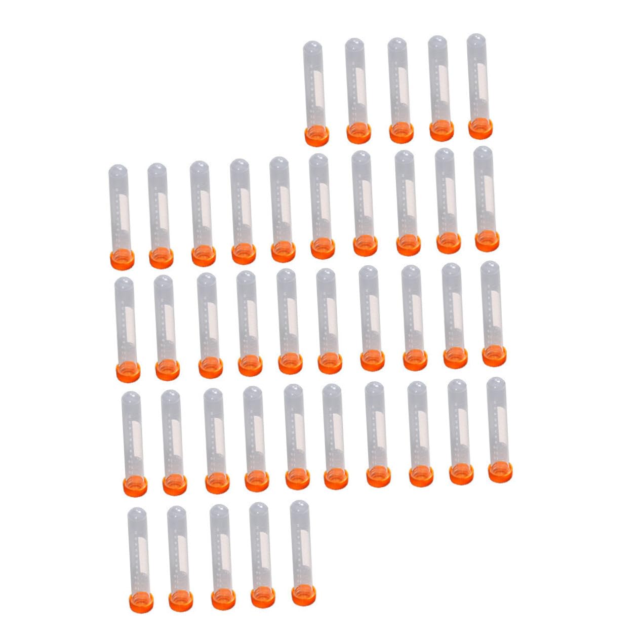 Gatuida Zentrifugenröhrchen 15ml mit Schraubkappe aus PE 100 Stück