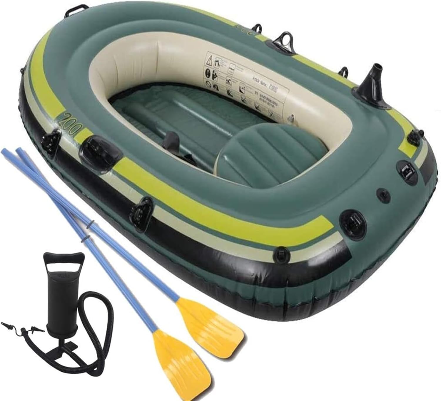Outdoor Play Kayak Triple Green Inflatable Kayak Plastic Boat Kayak Fishing Boat Inflatable Boat Rubber Boat Outdoor Play Kayak Triple Green Inflatable Kayak Plastic Boat Kayak Fishing Boat Inflatable Boat Rubber Boat