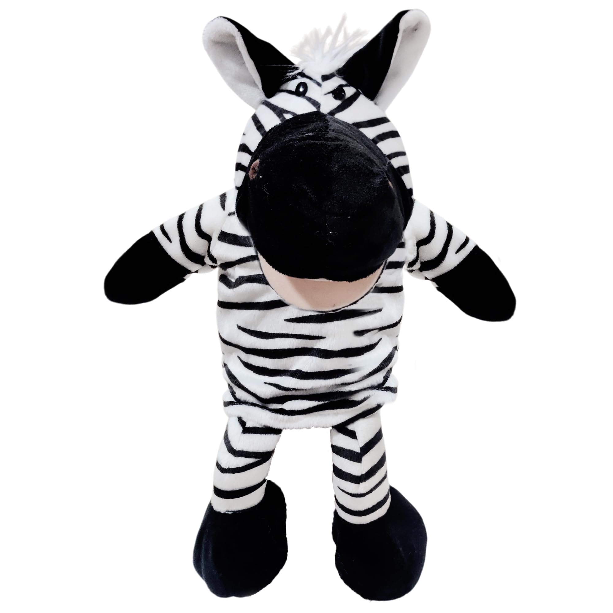 FunBlast Hand Puppets for Kids – Cute Animal Soft & Interactive Plush Zebra Puppets for Storytelling, Role Play & Learning Toys, Perfect for Toddlers & Children (Multicolor)-image-47