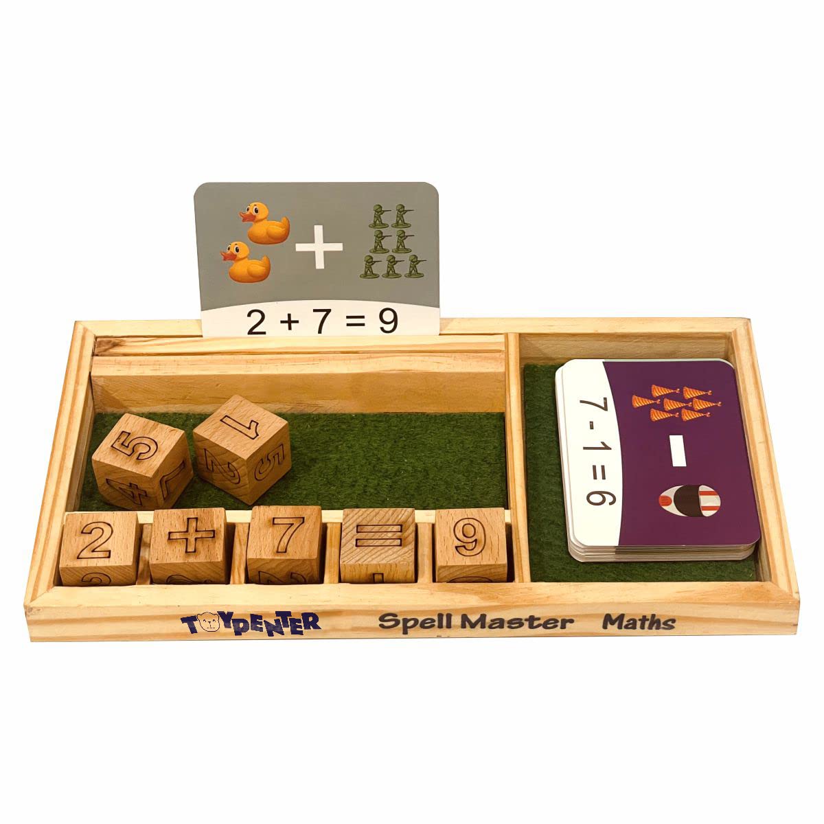 TOYPENTER Spell Master, Math Game Educational Game for Kids, Children I Learning Game for Kids 3+ Years (Math) (B0C3LND7BG) Amazon Price History, Amazon Price Tracker