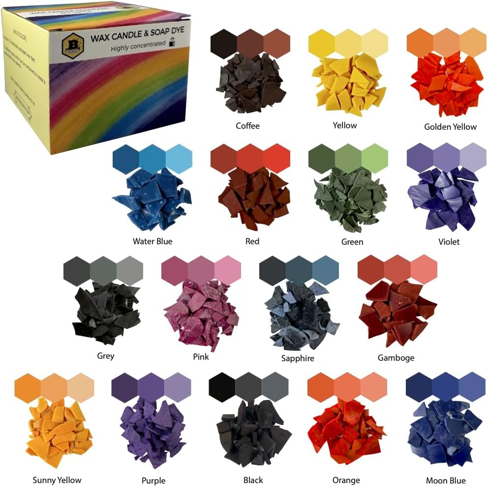 Cozyours Candle Dyes Soy Candle Color Dyes Wax Dyes for