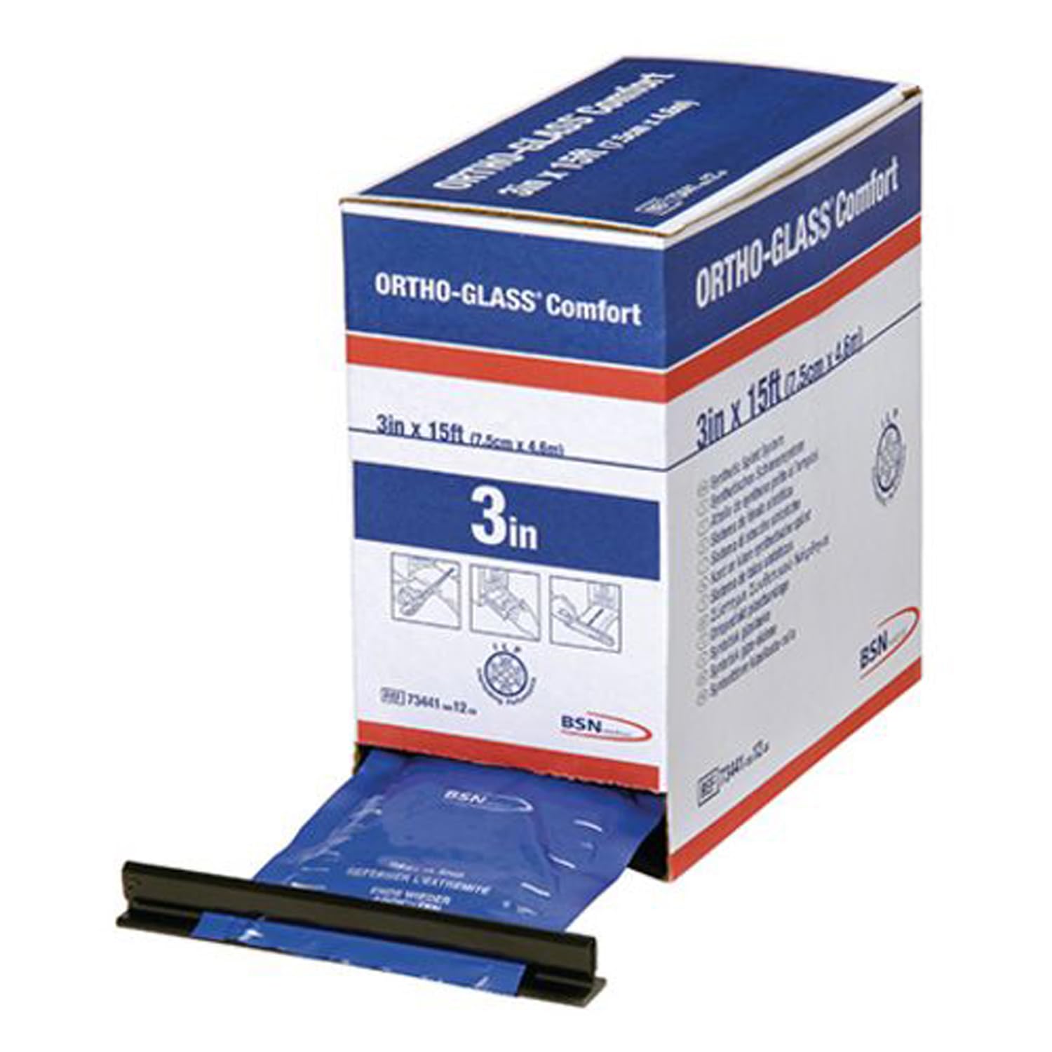 BSN Medical 7344207 Ortho-Glass Comfort Pre-Cut Splint, 5