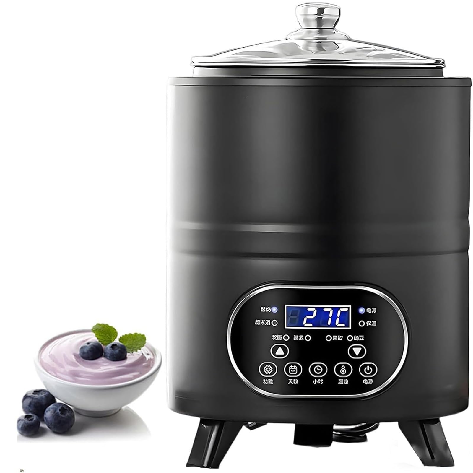 Genérico Yogurtera Eléctrica De 8L/12L con Control De Temperatura Constante