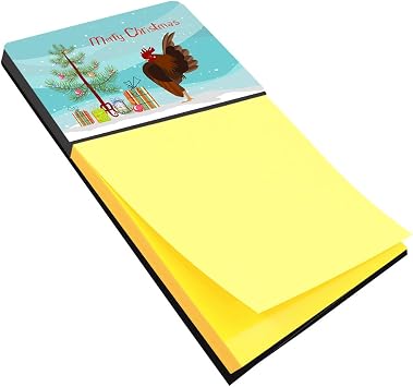Carolines Treasures Malaysian Serama Chicken Christmas Sticky Note Holder, Multicolor BB9209SN