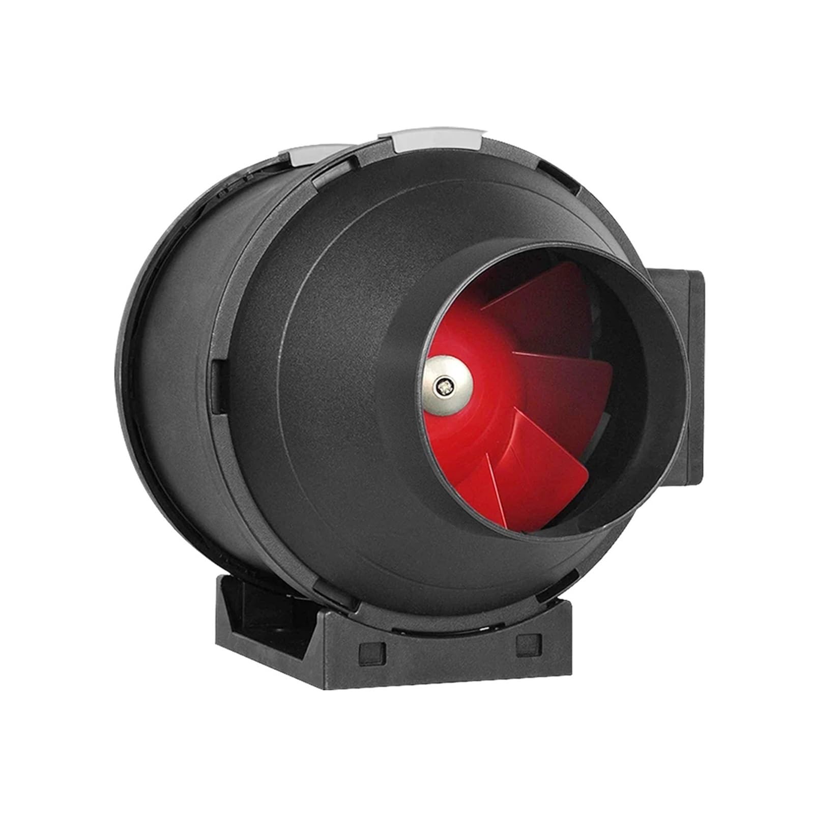 Ventilador de extracción de conductos, Ventilador En Línea De Plástico Silencioso del Respiradero De Escape De La Fan del Conducto De 6 Pulgadas, De Poco Ruido para sótanos, baños, cocinas