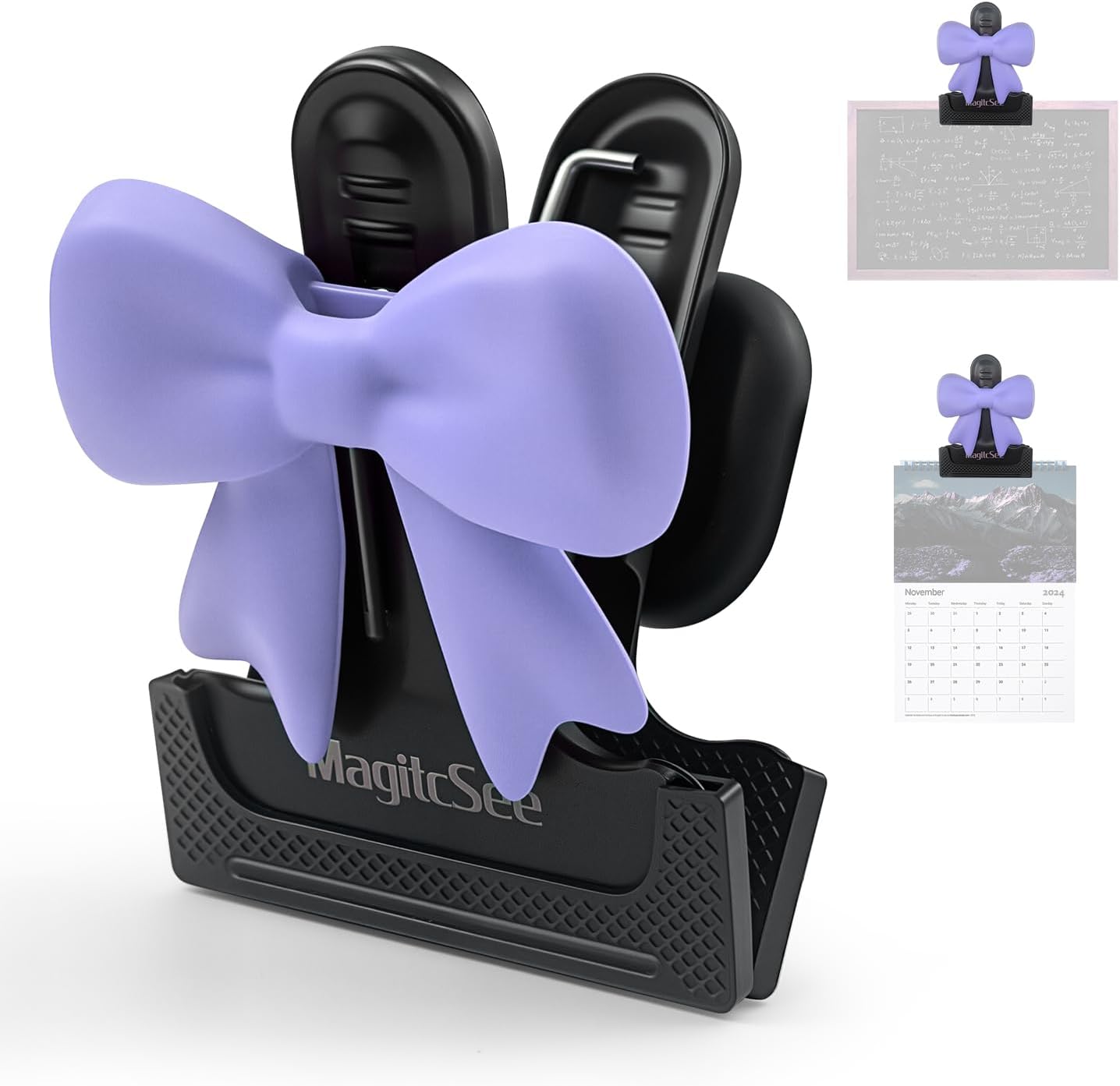 2 Pcs Heavy Duty Magnetic Clips with 1.5 Inch Mouth Opening - Securely Grip Flags, Backdrop Blueprints, Calendars,Tools - Ideal for Artists, Photography Shooting Studios, Worksite, Offices, Tool Carts