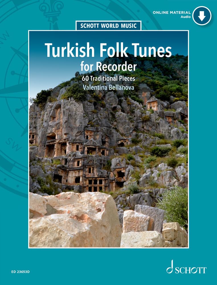 Turkish Folk Tunes for Recorder: 60 Traditional Pieces